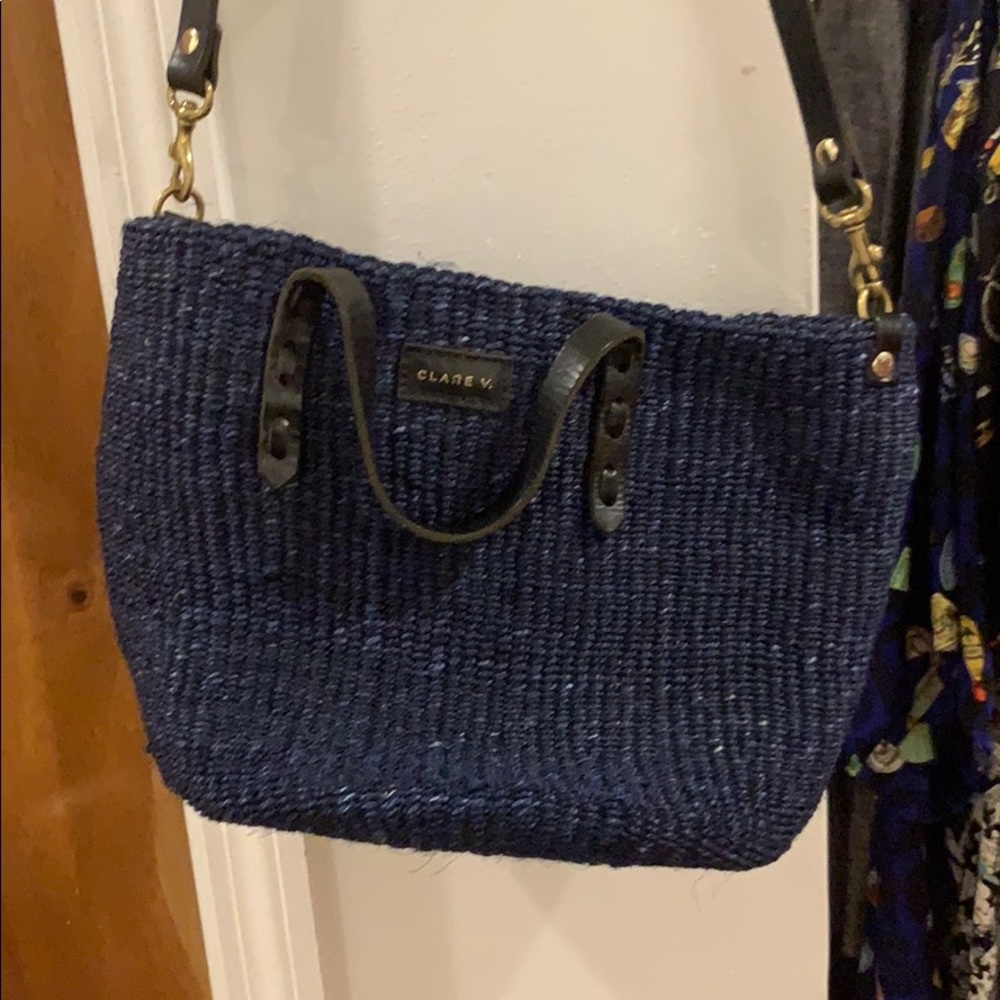 Navy Blue Claire V. Purse